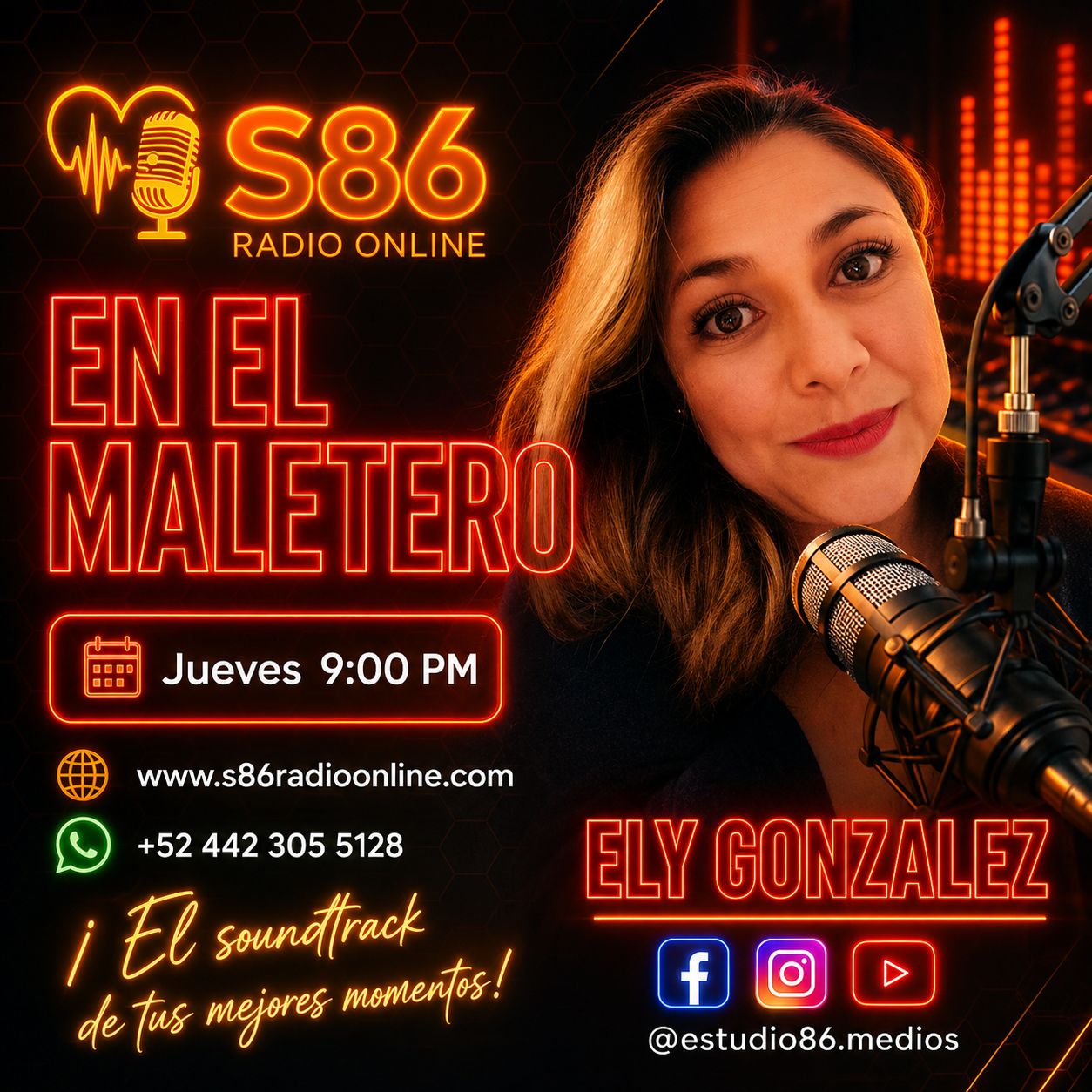 En el maletero